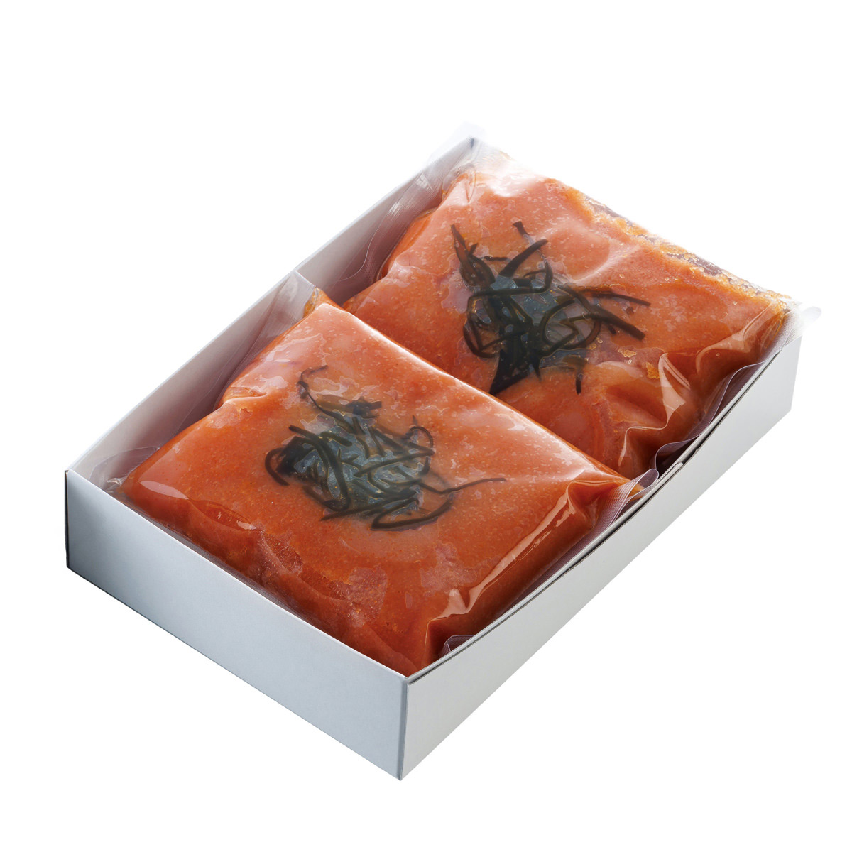 無着色 並切 辛子明太子 昆布味 紙箱 〔250g×2〕 からし明太子 冷凍