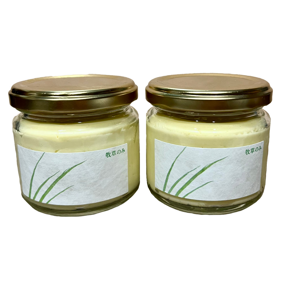 北海道 グラスドロップミルクのバター 〔100g×2個〕 無塩バター 冷凍