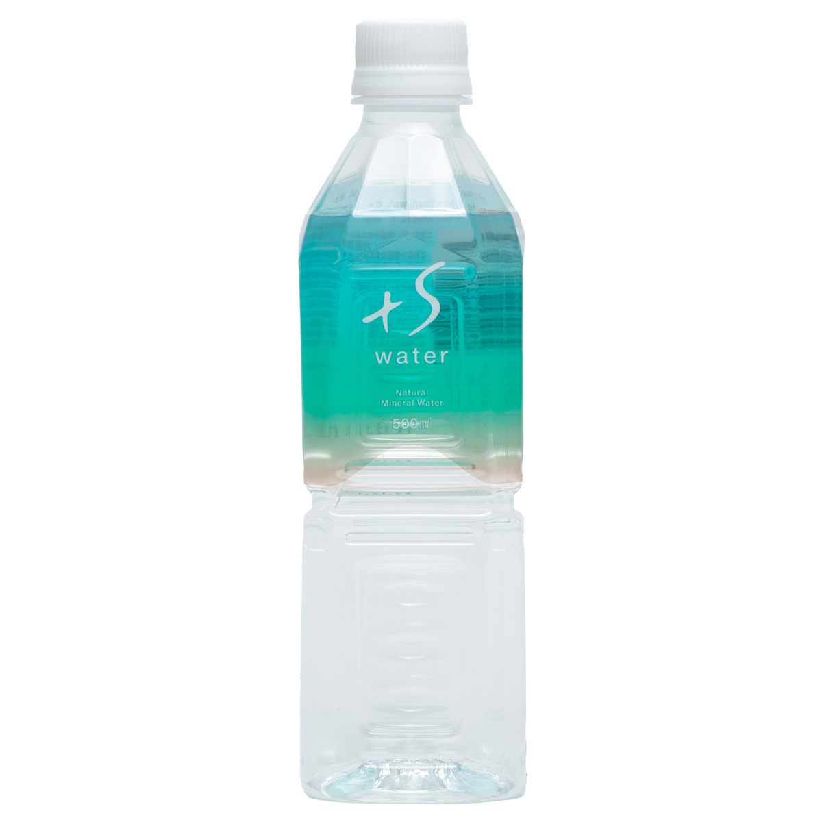 超軟水 シリカ水 +S water 〔500ml×24本〕 ミネラルウォーター【北海道・沖縄県・離島 配送不可】