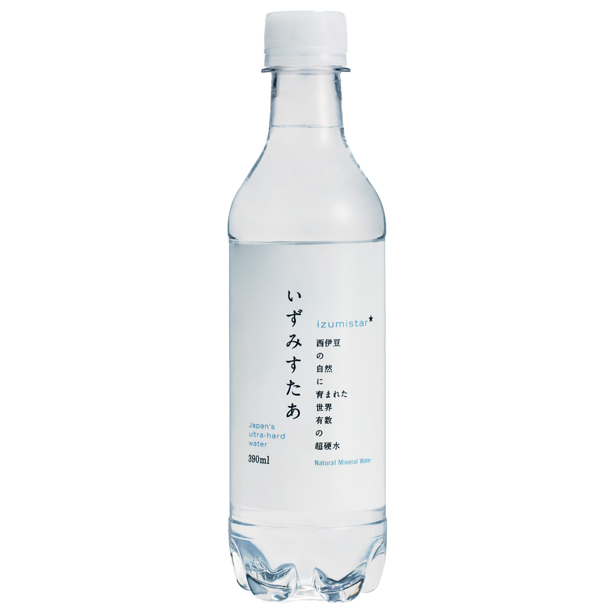 超硬水 いずみすたあ ナチュラル 〔390ml×24本〕 ミネラルウォーター