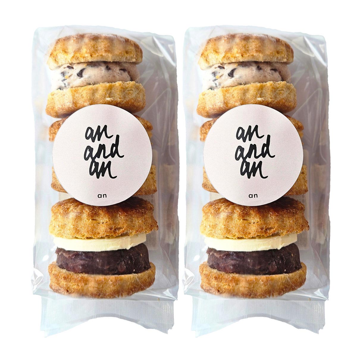 あんバター スコーンサンド 小豆 ギフトBOX〔ひとり・であい・わかれ 各2個〕スイーツ 焼菓子