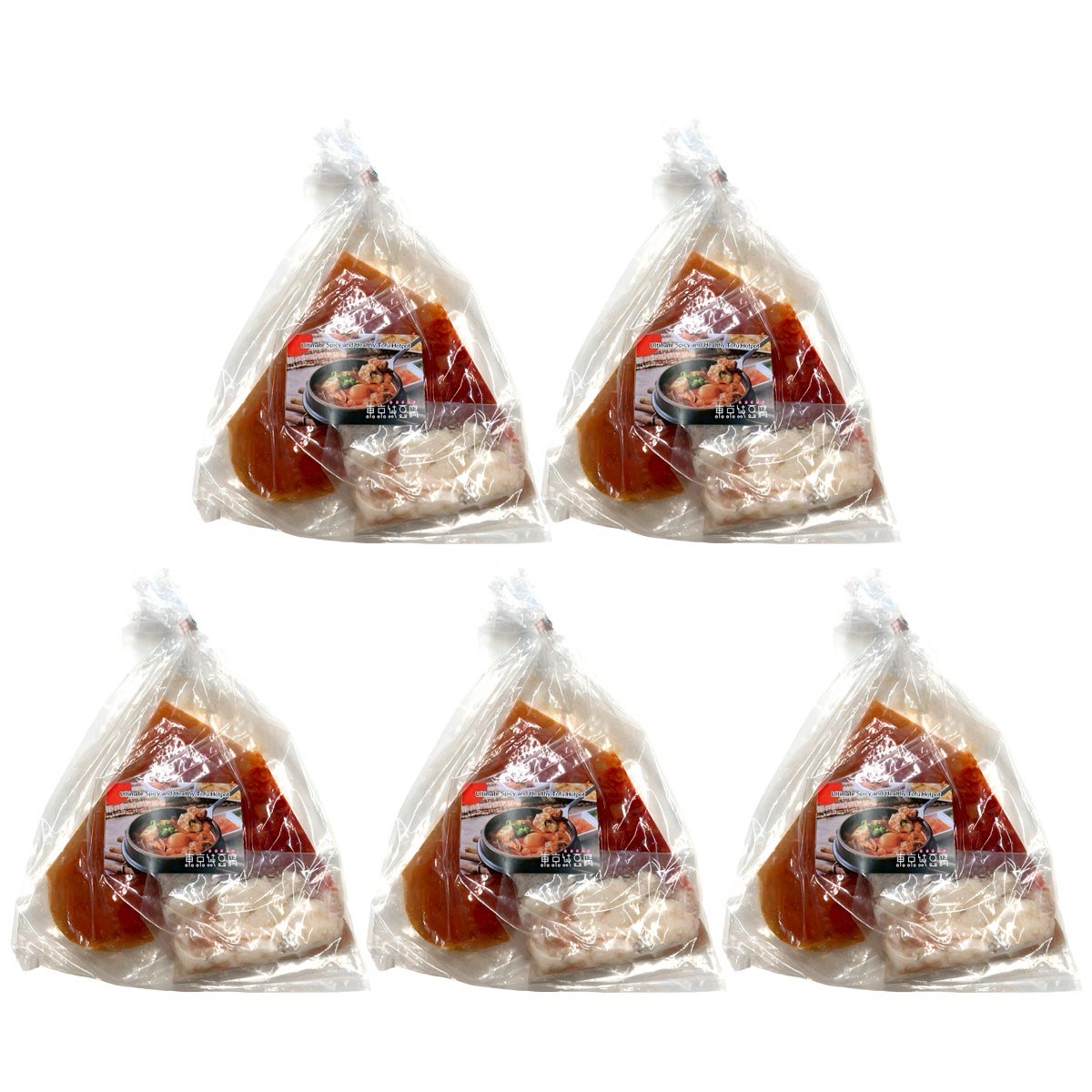 東京純豆腐 ホルモンスンドゥブ 〔(スープ、牛小腸、チャンジャ)×5〕スンドゥブ 具材