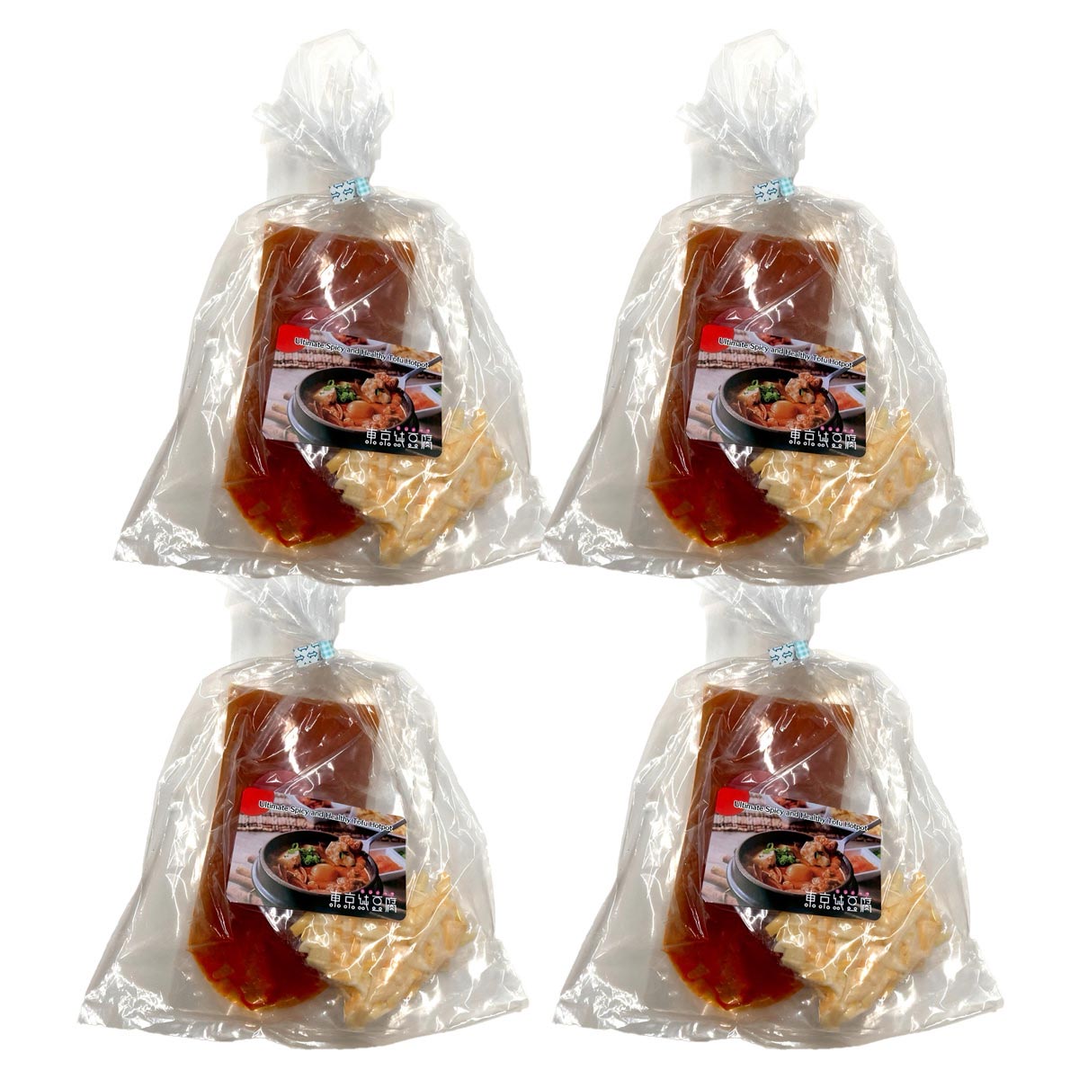 東京純豆腐 チーズスンドゥブ 〔(スープ、チーズ)×4〕スンドゥブ 具材
