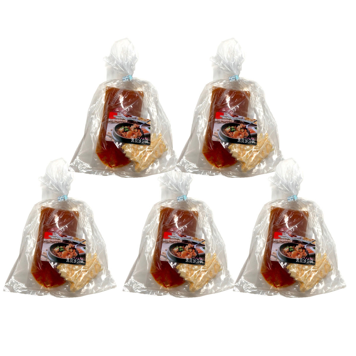 東京純豆腐 チーズスンドゥブ 〔(スープ、チーズ)×5〕スンドゥブ 具材