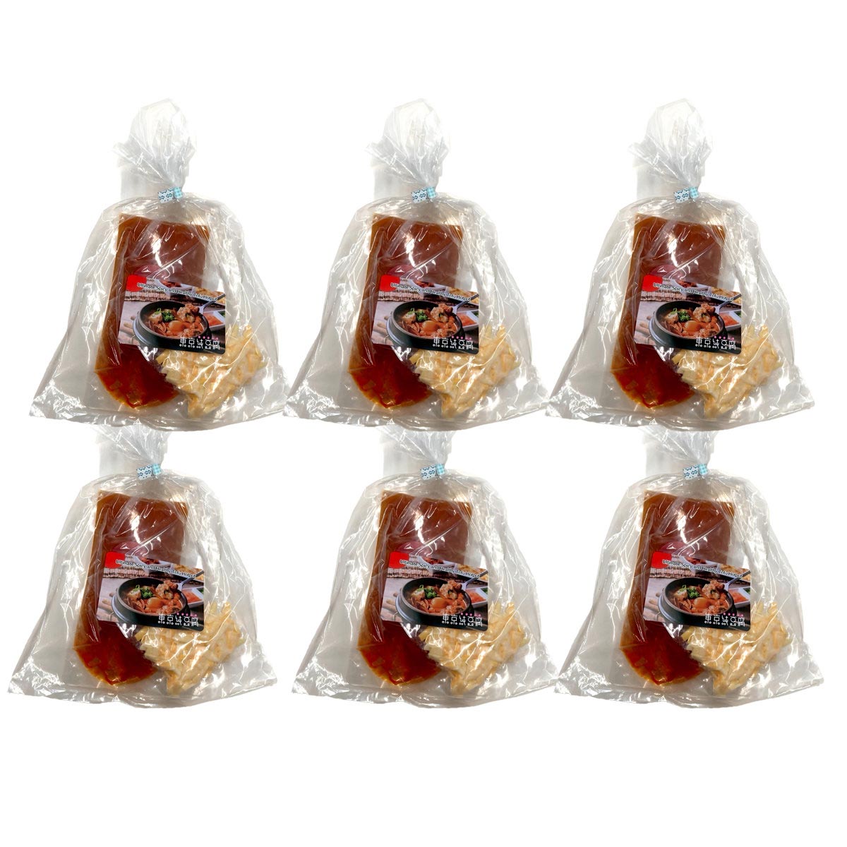 東京純豆腐 チーズスンドゥブ 〔(スープ、チーズ)×6〕スンドゥブ 具材
