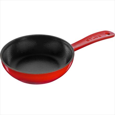 staub ストウブ キャスト スキレット 16cm グレー 40501-145 フライパン ホーロー 鋳物 鉄 IH対応