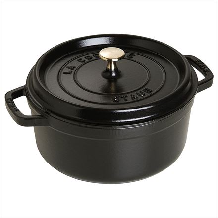 staub ストウブ ピコ・ココット ラウンド 24cm グレー 40500-246