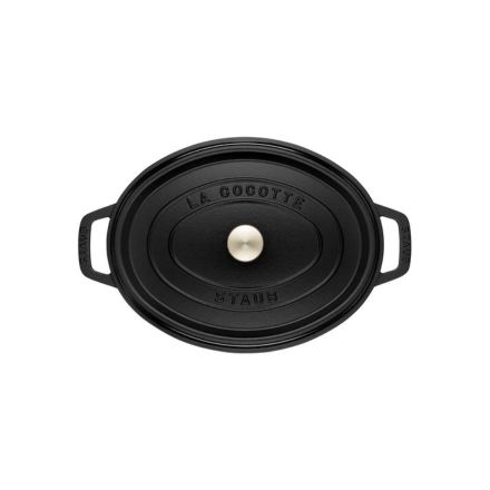 staub ストウブ ピコ・ココット オーバル 27cm ブラック 40500-271