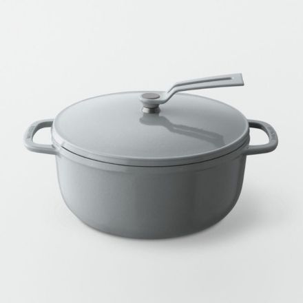 Vermicular バーミキュラ オーブンポット2 22cm セルフスタンディングリッド オイスターグレー OP2R22S-GY