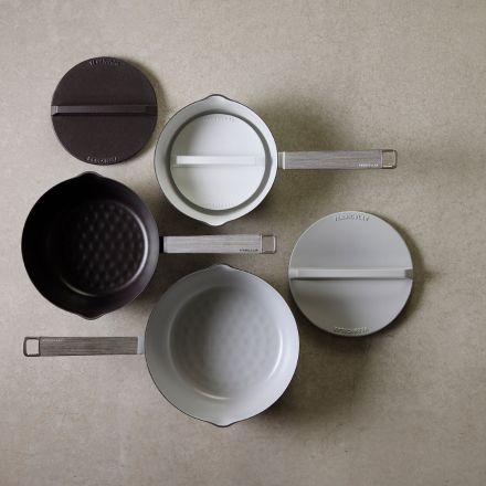 Vermicular バーミキュラ ユキヒラ 20cm マットブラック YH20-BK