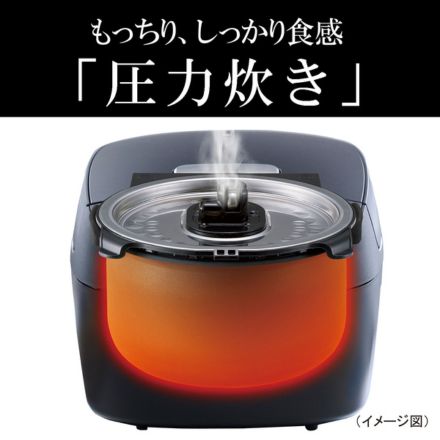 TIGER タイガー 圧力IHジャー炊飯器 5.5合 オフホワイト JPV-X100WO