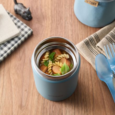 TIGER タイガー 真空断熱フードジャー 0.5L クラウドブルー MKL-W050AL