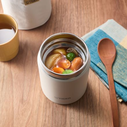 TIGER タイガー 真空断熱フードジャー 0.75L イーグレットホワイト MKL-W075WK