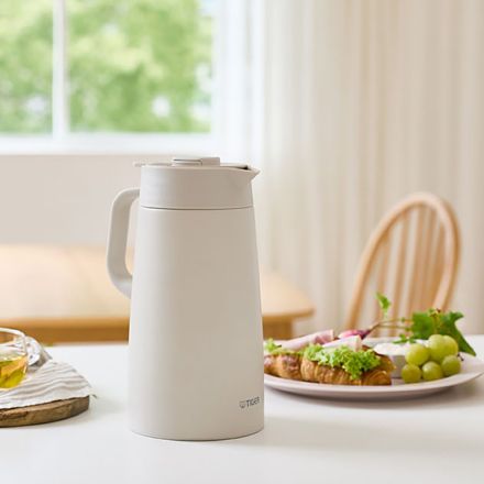 TIGER タイガー 真空断熱ステンレスポット 1.6L イーグレットホワイト PWR-A160WK