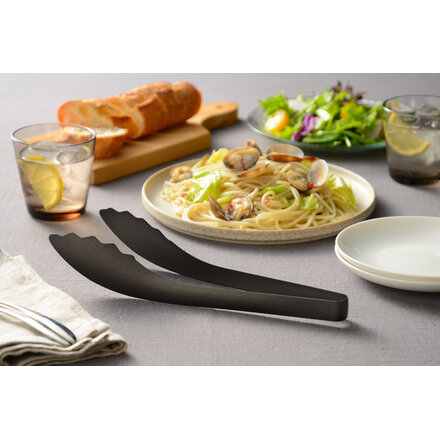 オークスAUX しっかりめんトング ブラック