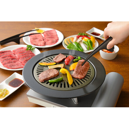 オークスAUX おきラク焼き肉トング ブラック