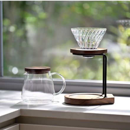 HARIO ハリオ ドリップスタンドセット ウォールナット WDS-1006-WN