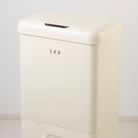 EKO イーケーオー ヴィンテージ センサービン 分別32L+18L バニラ EK9336P32+18-VN