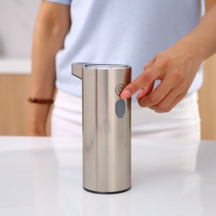 EKO イーケーオー アロマ センサーソープディスペンサー 液体タイプ シルバー EK6088L-MT