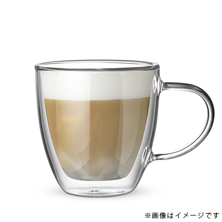 Bialetti ビアレッティ ダブルウォールグラス マグ カプリ 350ml 2個セット DBW008