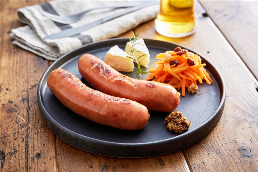 明方ハムセット 岐阜県産 明方ハム3本 醤油フランク 5本x2袋