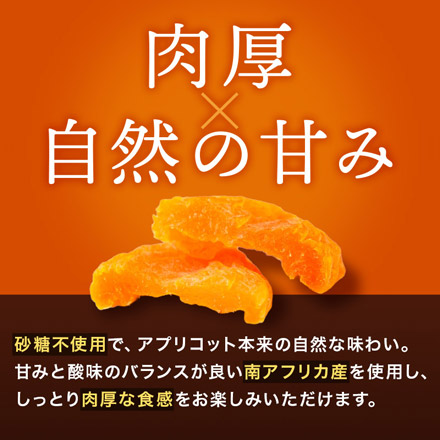 ドライアプリコット 400g 砂糖不使用 種抜き 肉厚