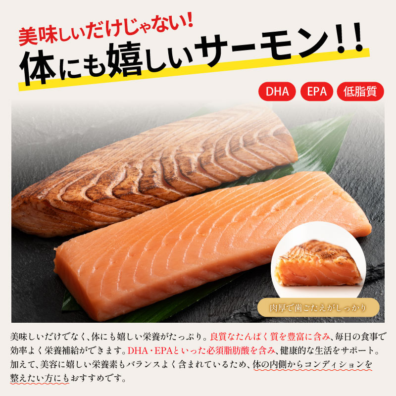 アトランティックサーモン400g（200g×2P）生×2パック