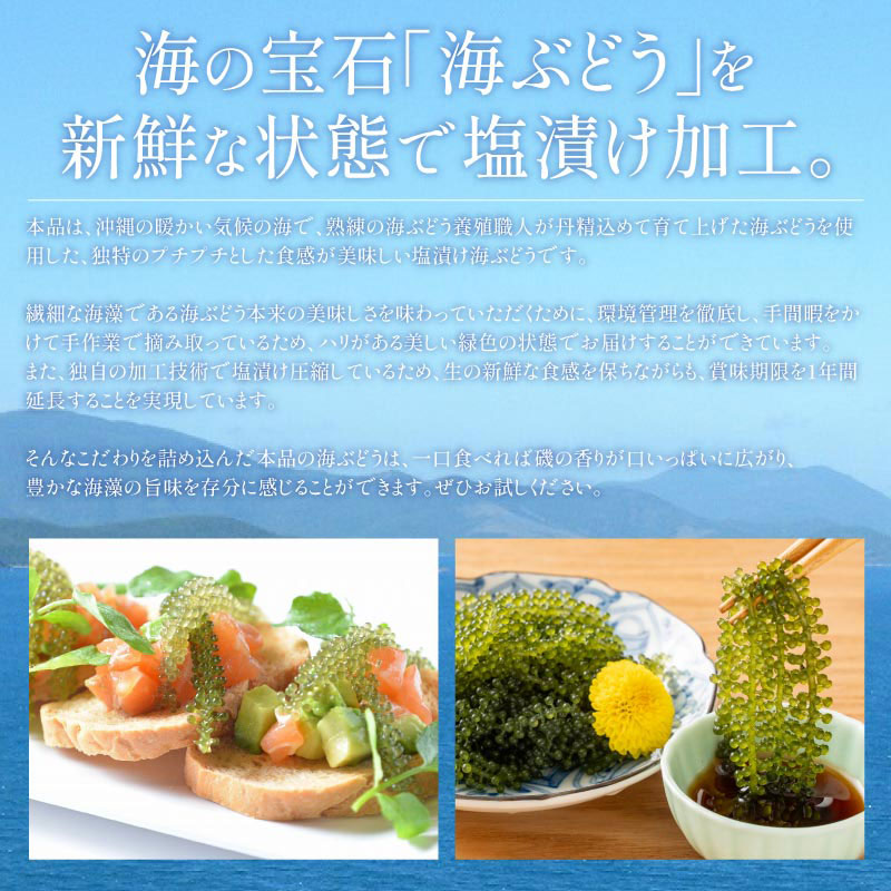 沖縄県産海ぶどう50ｇ×1袋