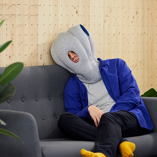 Ostrichpillow ORIGINAL NAPPING PILLOW Sleepy Blue