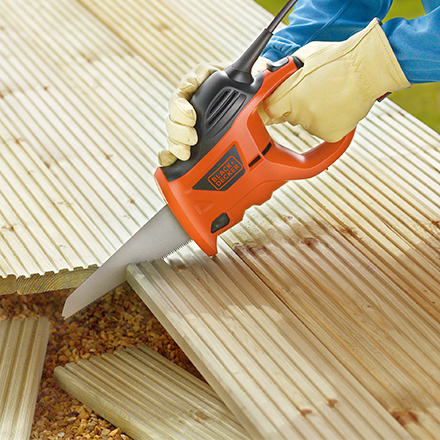 BLACK+DECKER ブラック・アンド・デッカー 400W 電動式ノコギリ KS880ECN