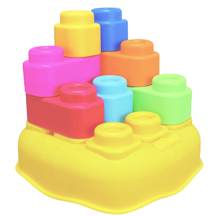 Clementoni ベビークレミー やわらかブロック 基本セットボックス