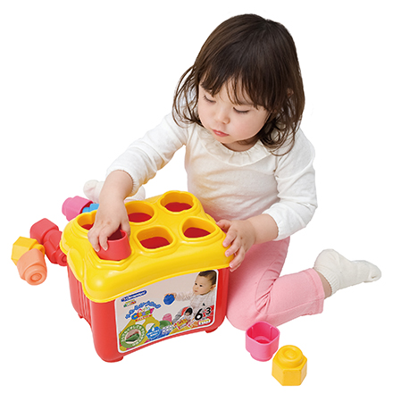 Clementoni ベビークレミー やわらかブロック パズルセット