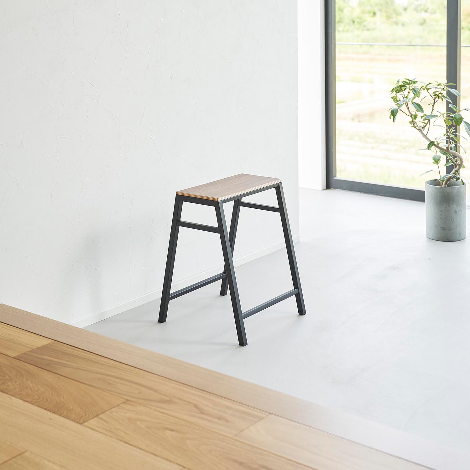 tower タワー スツール H45 ブラック 1470