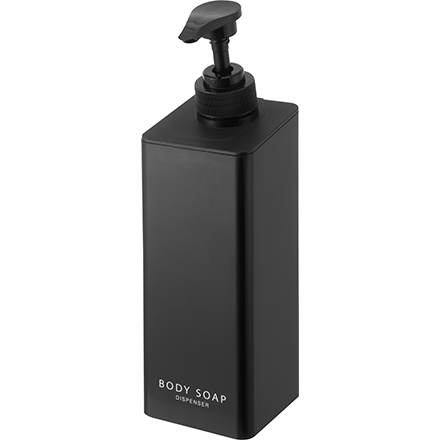 tower タワー たっぷり洗剤が出るマグネットディスペンサー ボディソープ ブラック 1537