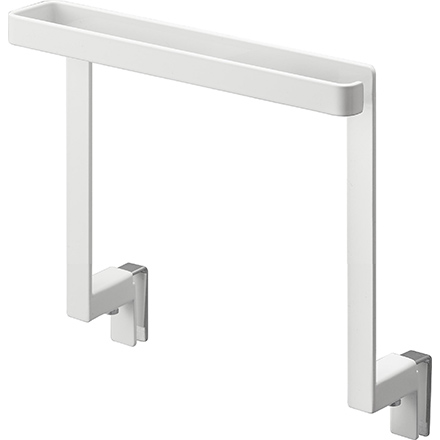 tower タワー キッチンシンク下収納扉タオルハンガー H15 ホワイト 1590