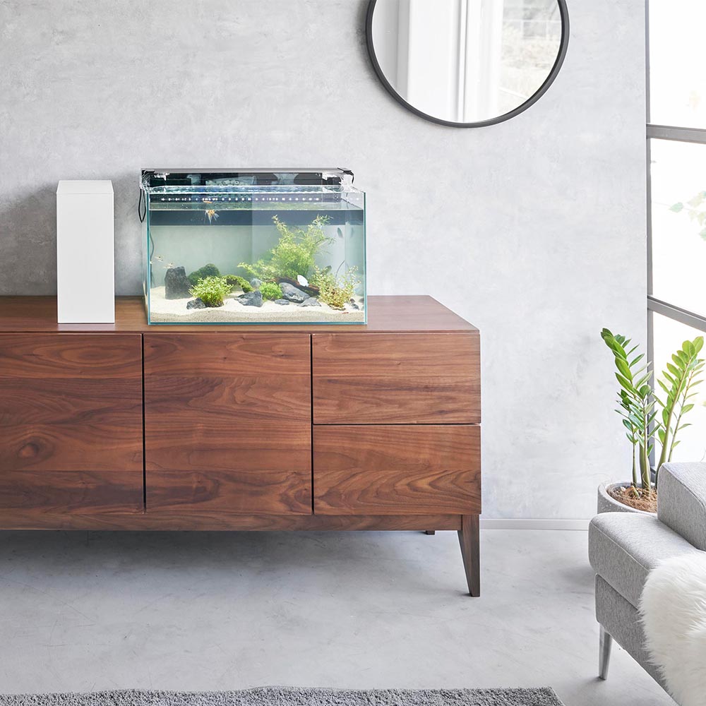 tower タワー 水槽横収納ボックス ホワイト 1891