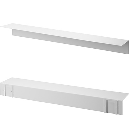 tower タワー マグネットが付くウォールラックW90 石こうボード壁対応 ホワイト 1931