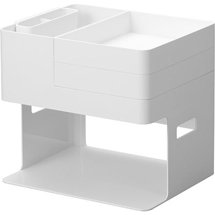 tower タワー ネイルライト&ジェルネイル用品収納ケース ホワイト 2036