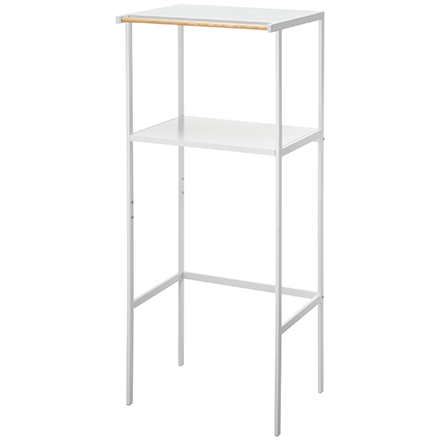 tower タワー ゴミ箱上ラック ホワイト 2859