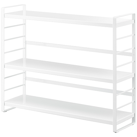 tower タワー シンク上キッチン収納ラック ホワイト 3257