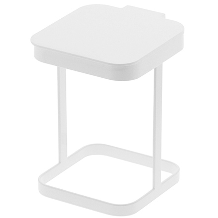 tower タワー 蓋付きポリ袋エコホルダー ホワイト 3330