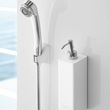 tower タワー マグネットツーウェイディスペンサー シャンプー ホワイト 4258