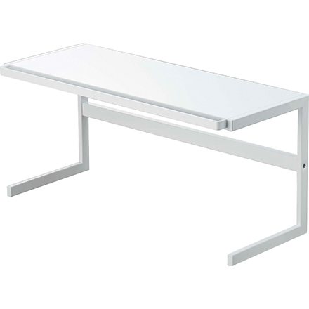 tower タワー 伸縮キッチンサポートラック ホワイト 4480