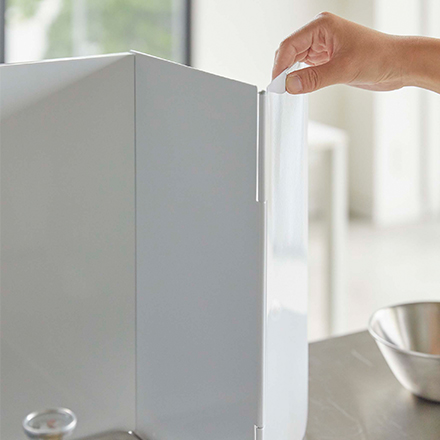 tower タワー 伸縮レンジガード ホワイト 4974