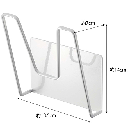 tower タワー マグネット鍋蓋ホルダー ホワイト 5140
