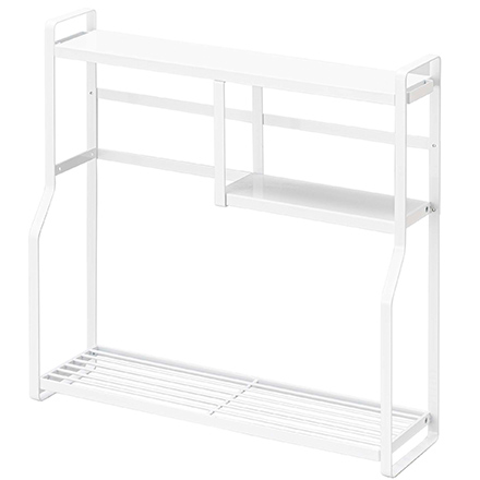 tower タワー コンロサイドラック ホワイト 5234