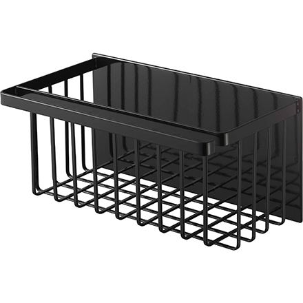 tower タワー マグネットバスルームバスケット ブラック 5543