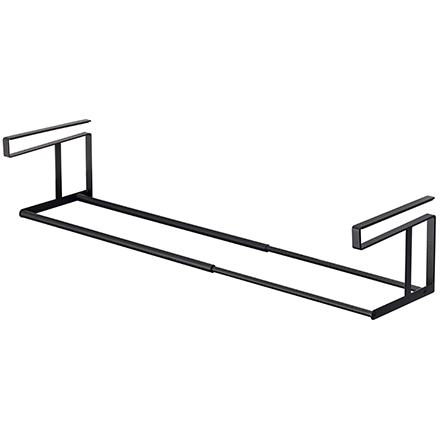 tower タワー 浮かせる伸縮シューズラック ブラック 5632