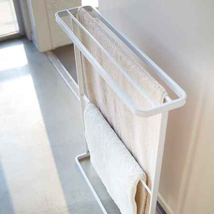 tower タワー バスタオルハンガー ホワイト 7465