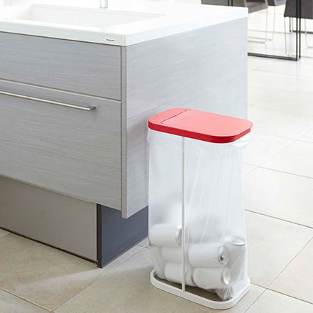 LUCE ルーチェ 分別ゴミ袋ホルダー ホワイト 7552